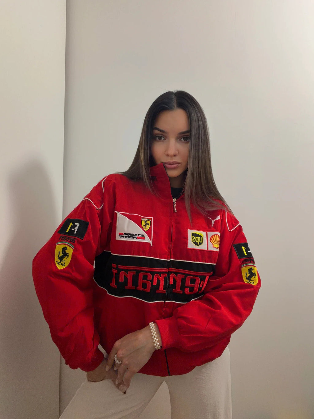 Ferrari F1 Vintage Racing Jacket - Red Edition 2