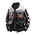 Red Bull Starts Black Color Motorcycle Racing Suit