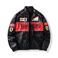 Black & Red Ferrari F1 Racing Jacket