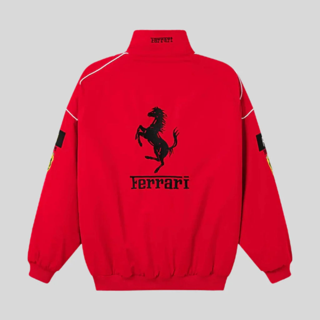 Ferrari F1 Vintage Racing Jacket - Red Edition 2