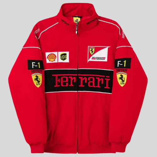 Ferrari F1 Vintage Racing Jacket - Red Edition 2
