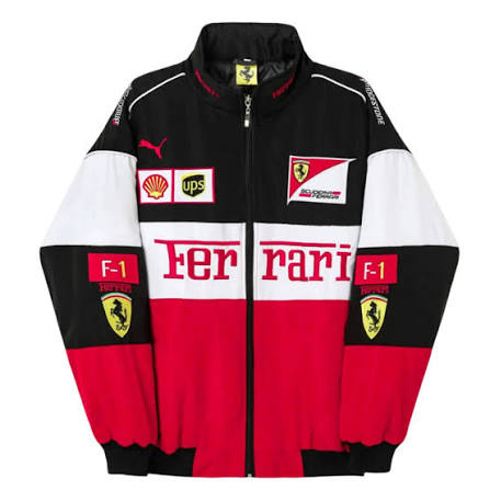 Ferrari F1 Vintage Racing Jacket - Red Edition 1